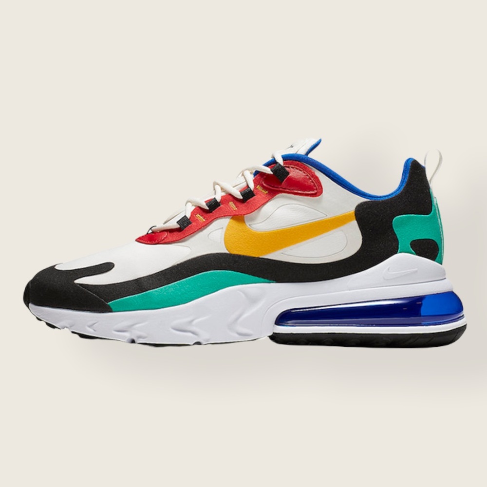 Nike Air Max 270 BNIB AO4971-002 React Bauhaus White/Multicolor Size 13
